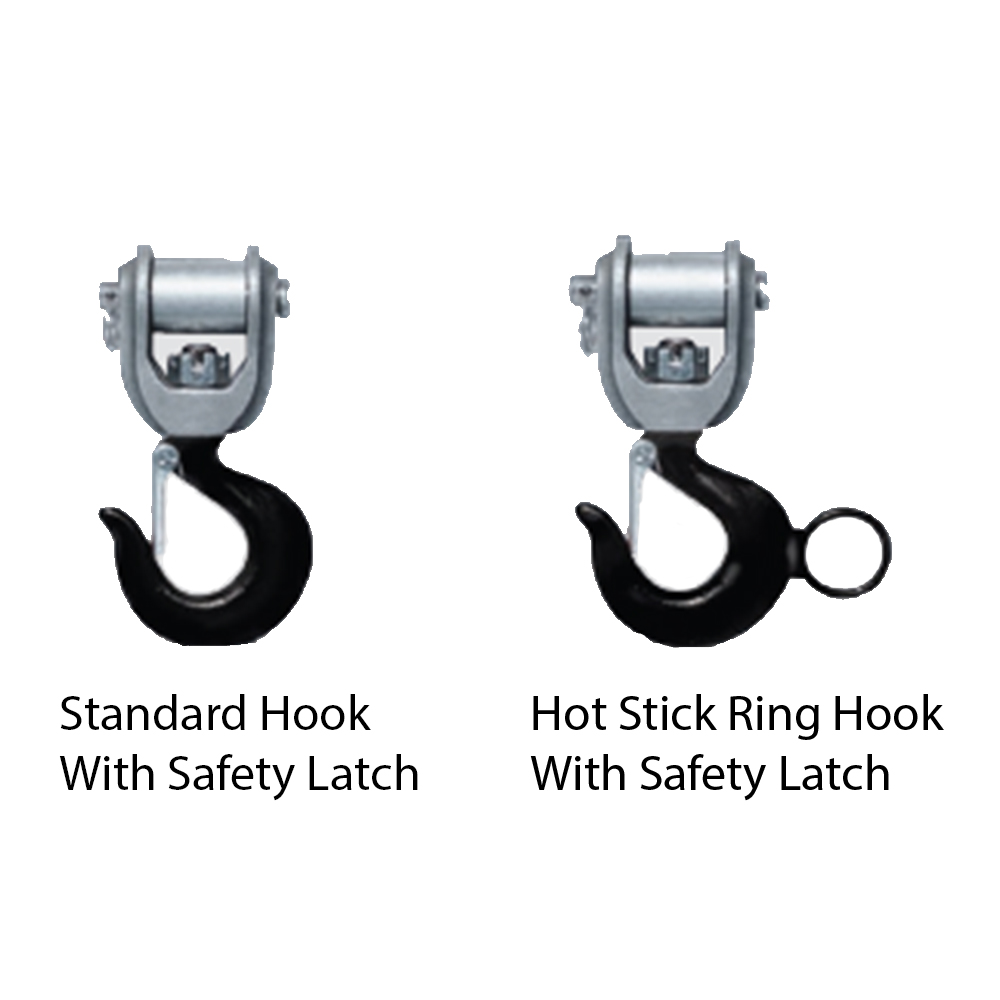 Little Mule Lineman's Safety Latches Hoist from GME Supply